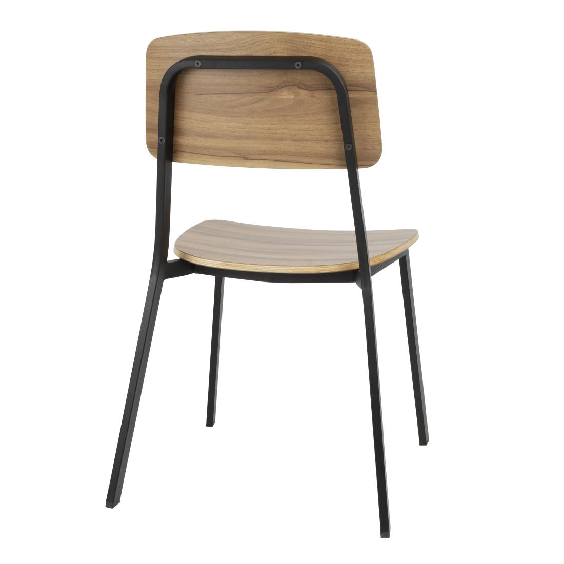 Bolero Beaufort Wooden Interior Dining Chairs (2 Pack) - FU524