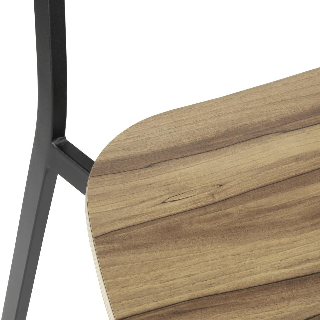 Bolero Beaufort Wooden Interior Dining Chairs (2 Pack) - FU524