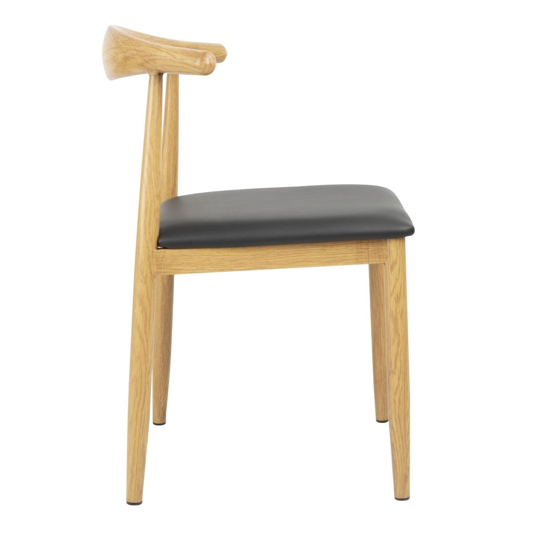 Bolero Camden Padded Interior Chairs (2 Pack) - FU529