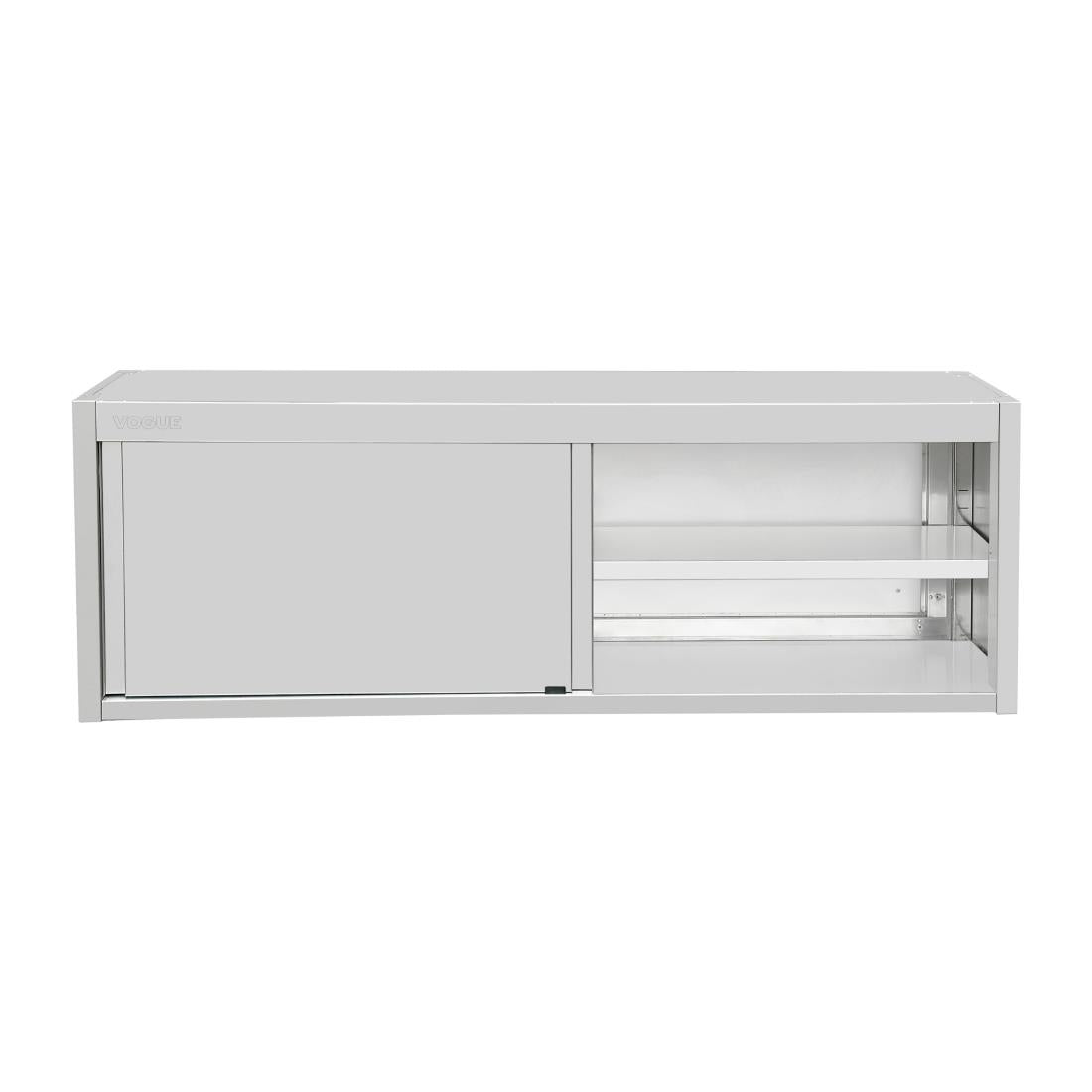 Vogue Wall Cupboard Stainless Steel - 650x1800x400mm - FU583