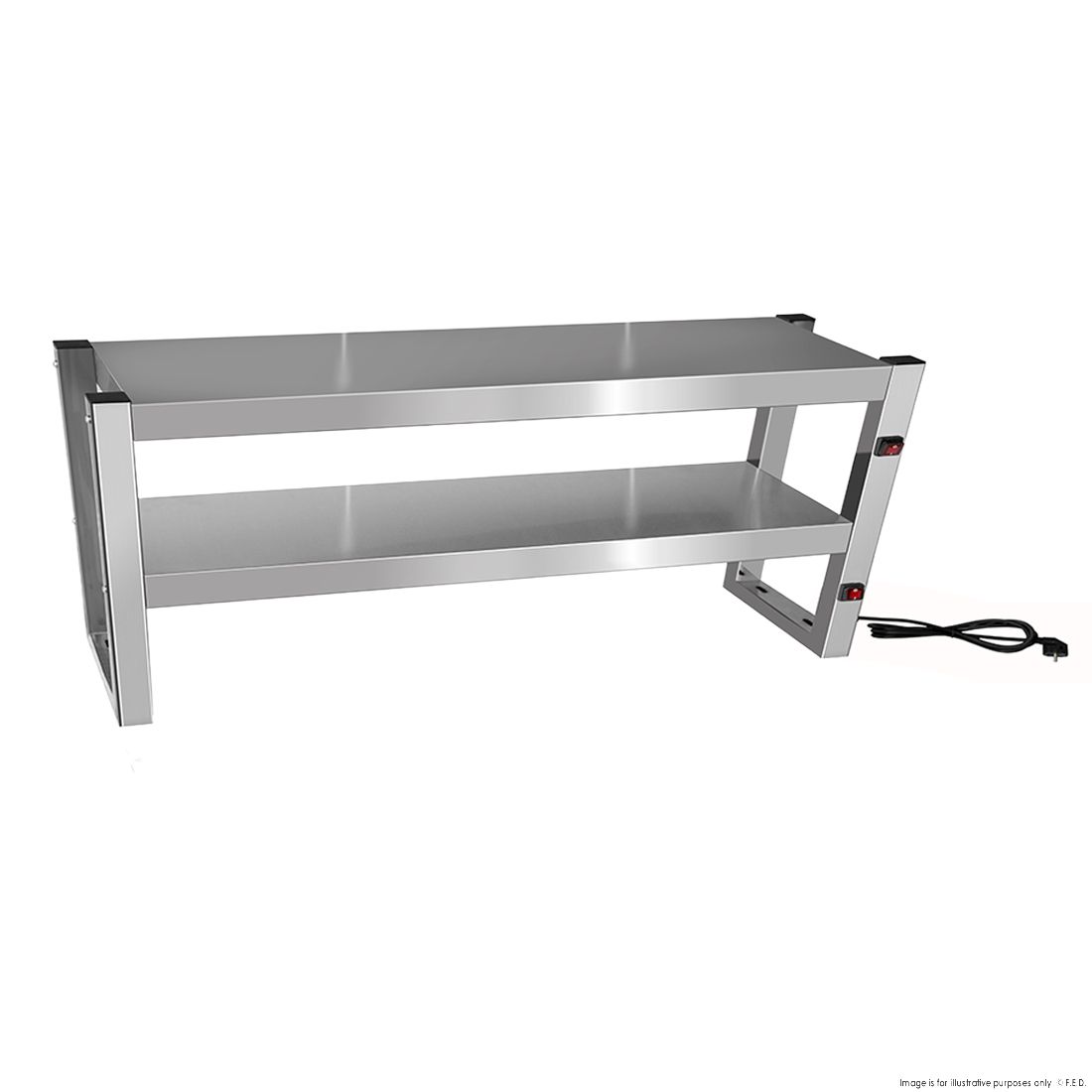 Benchstar Commercial Food Warmer with 10 Lamps - FW10L-182
