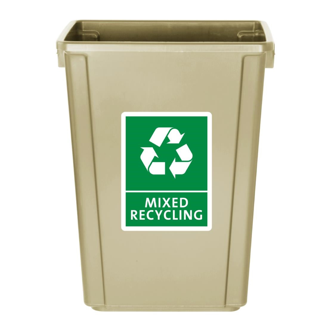 Jantex Slim Bin 60Ltr Beige - FX149