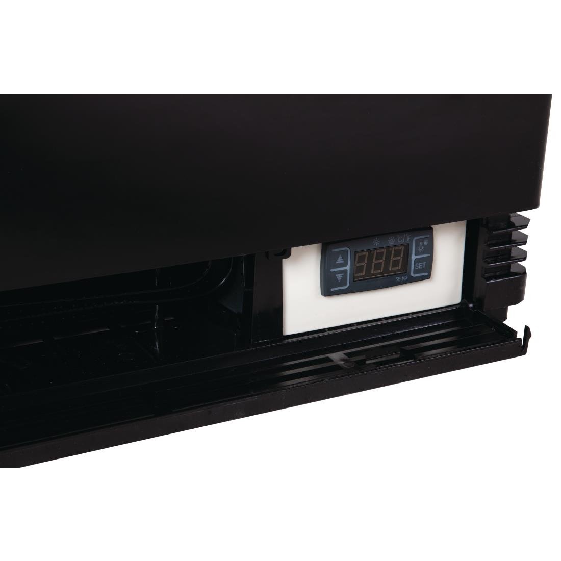Polar C-Series Energy Efficient Display Fridge Black - 68Ltr - CX577-A