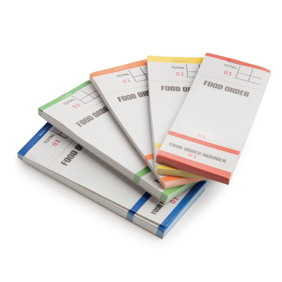 Olympia Recyclable Bar Food Order Pads with Tickets Single Leaf (Pack of 50) - G522