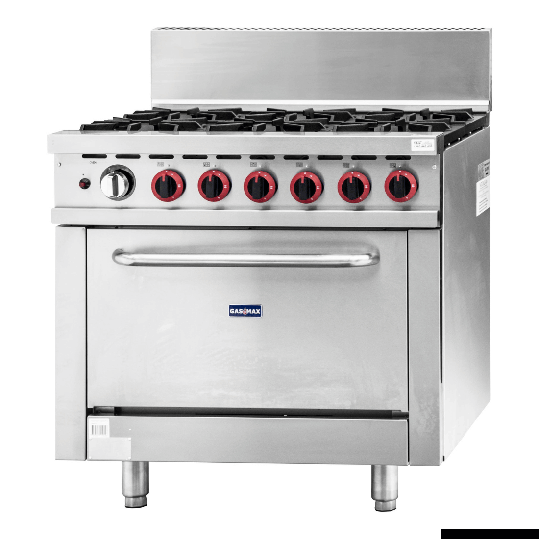 GasMAX 6 Burner With Oven Flame Failure GBS6TS