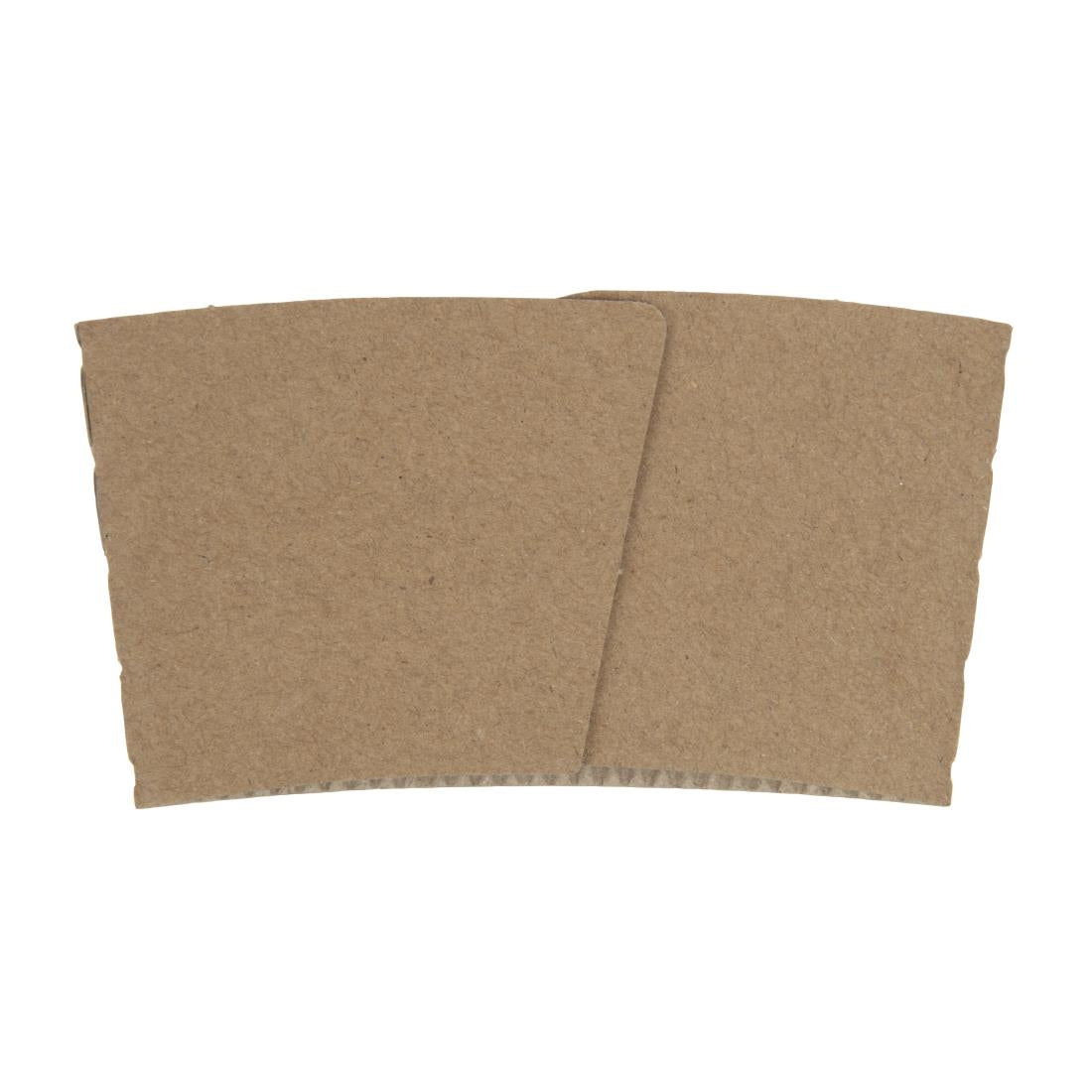 Fiesta Recyclable Corrugated Cup Sleeves for 225ml Cup (Pack of 1000) - GD328