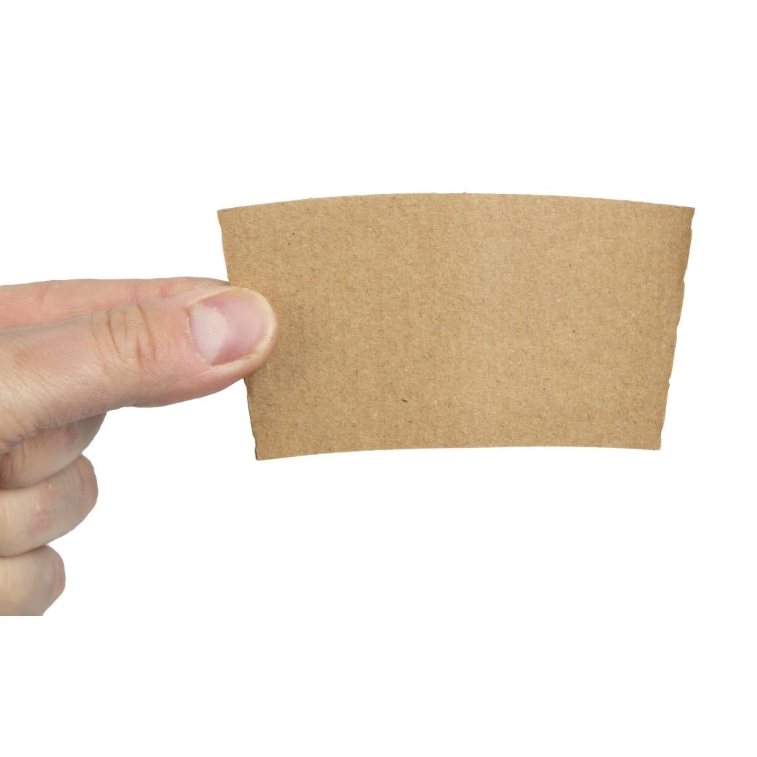 Fiesta Recyclable Corrugated Cup Sleeves for 225ml Cup (Pack of 1000) - GD328