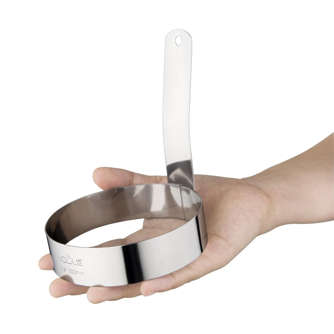 Vogue Long Handled Egg Ring 100mm - GD696