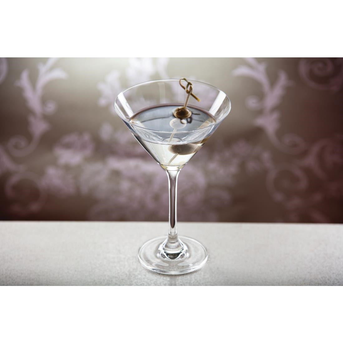 Olympia Bar Collection Martini Glasses 275ml (6 Pack) - GF731