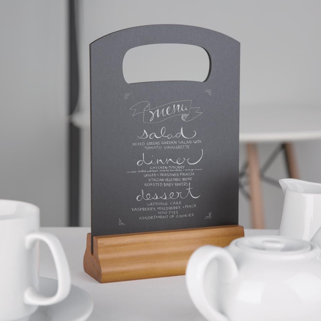Olympia Freestanding Chalkboard 150 x 225mm - GG110