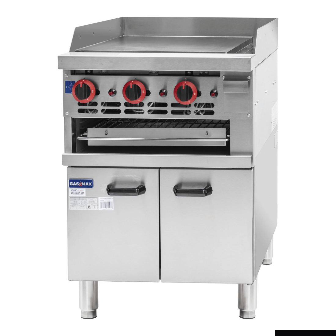 GasMAX Gas Griddle And Toaster With Cabinet - GGS-24