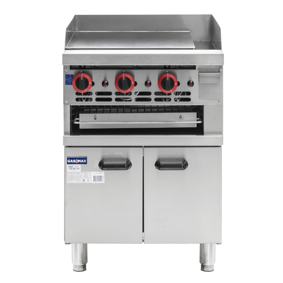 GasMAX Gas Griddle And Toaster With Cabinet - GGS-24
