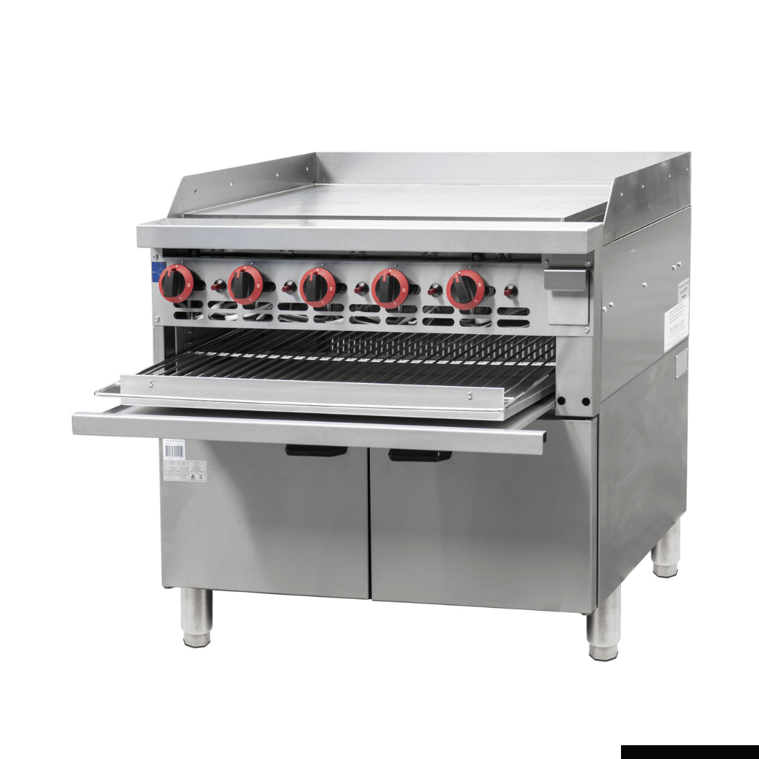 GasMAX Gas Griddle And Toaster With Cabinet GGS-36