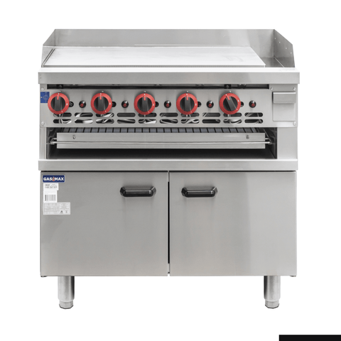 GasMAX Gas Griddle And Toaster With Cabinet GGS-36