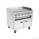 GasMAX Gas Griddle And Toaster With Cabinet GGS-36LPG