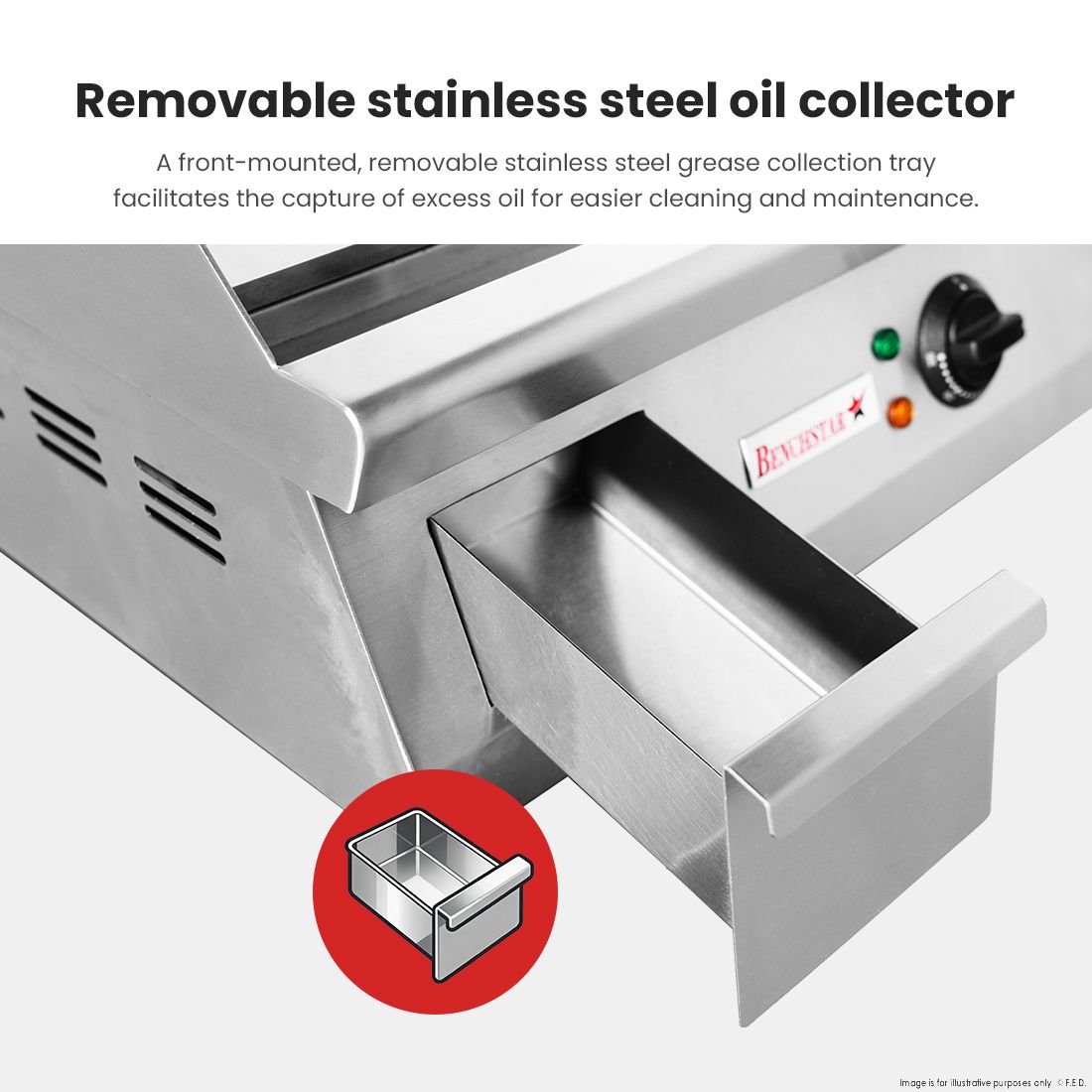 BenchstarMAX~electric Griddle GH-550E