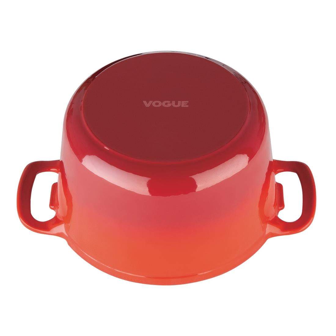 Vogue Red Round Casserole Dish 3.2Ltr - GH304