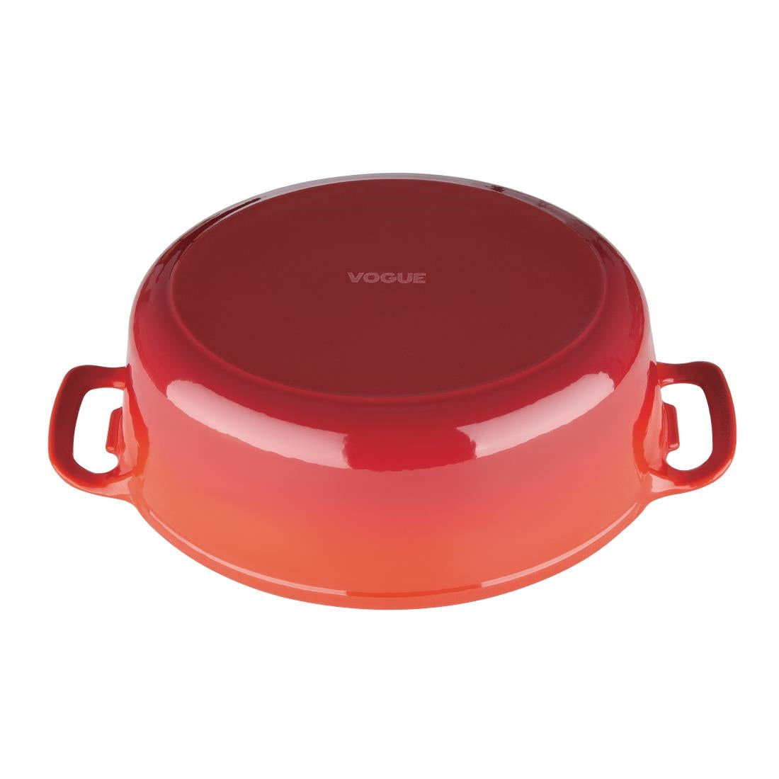 Vogue Red Oval Casserole Dish 6Ltr - GH314