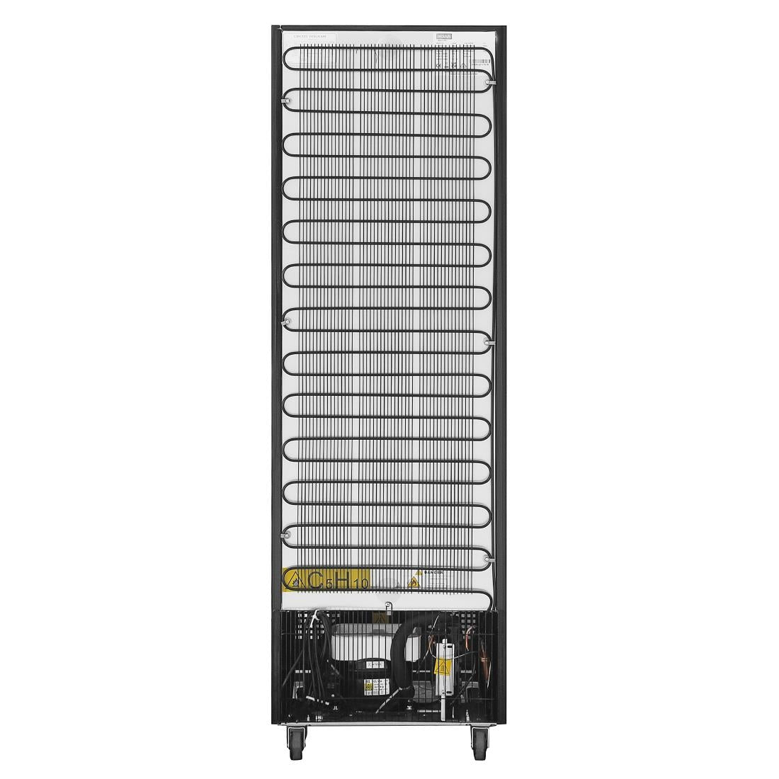 Polar G-Series Upright Display Fridge 218Ltr Black - GH426-A