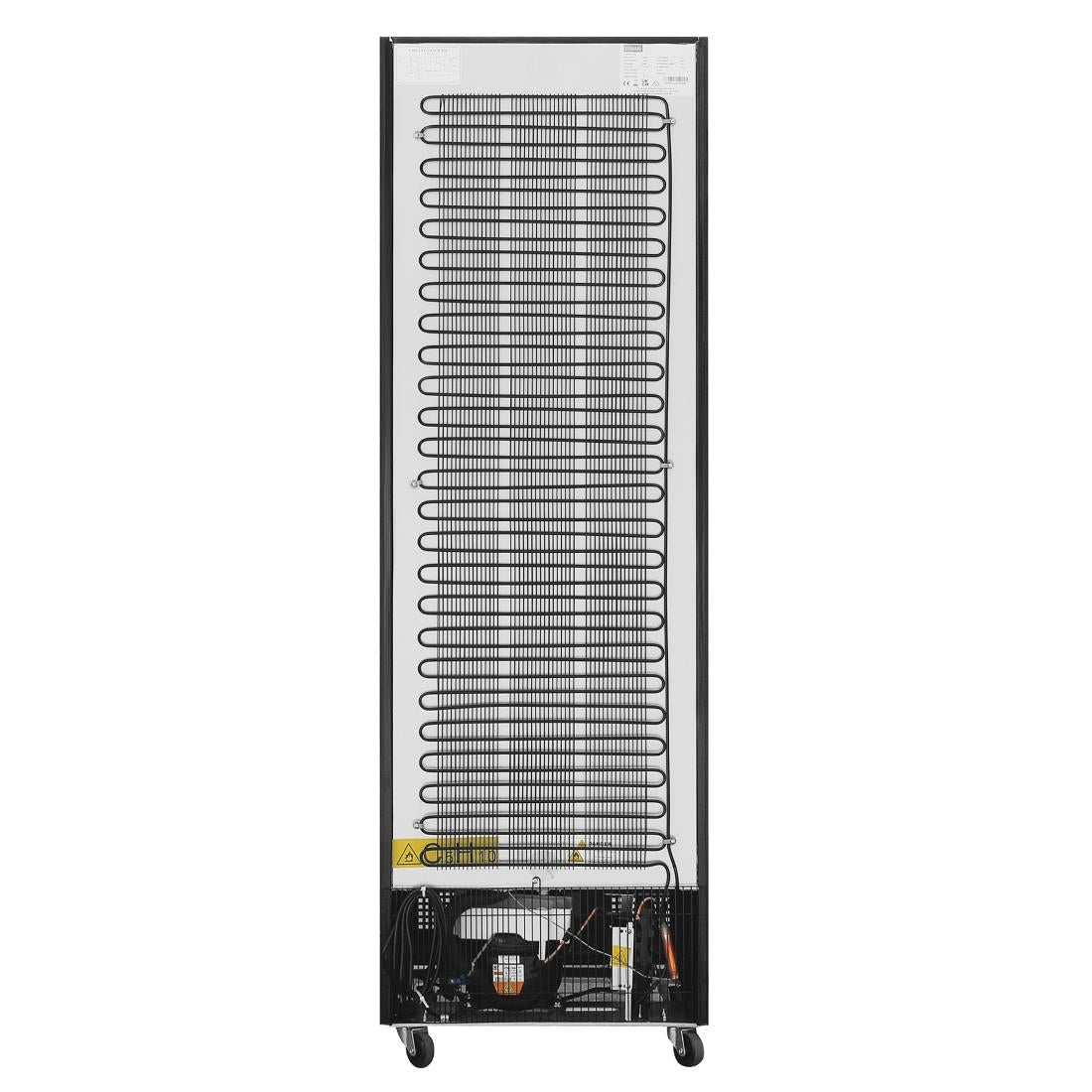 Polar G-Series Upright Display Fridge 368Ltr Black - GH427-A