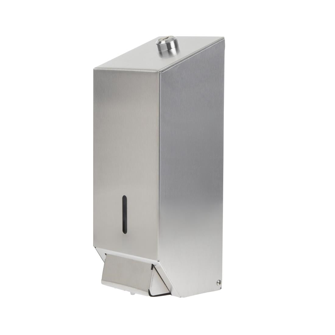 Jantex Stainless Steel Soap and Hand Sanitiser Dispenser 1Ltr - GJ034