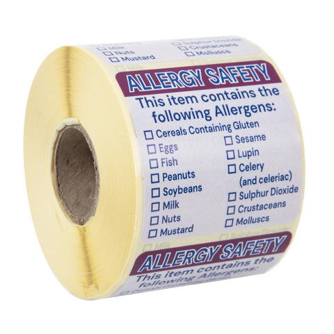Vogue Allergen Food Labels - GJ058