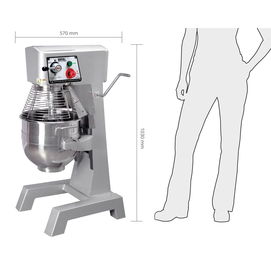 Apuro Planetary Mixer 30Ltr - GJ461-A
