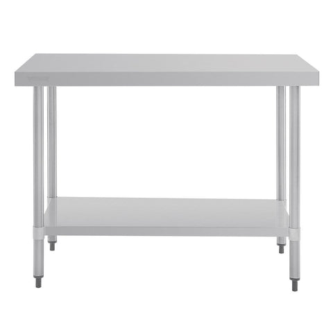 Vogue Stainless Steel Prep Table 1200mm - GJ502