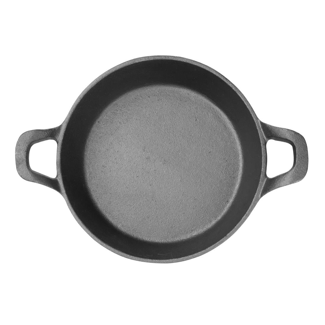 Olympia Round Cast Iron Eared Dish - GJ554