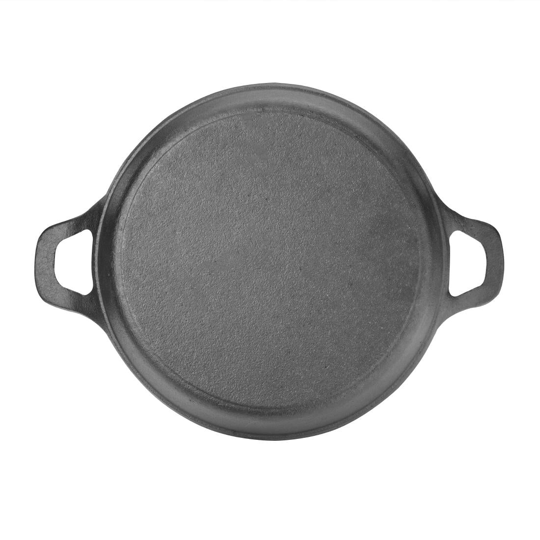 Olympia Round Cast Iron Eared Dish - GJ554