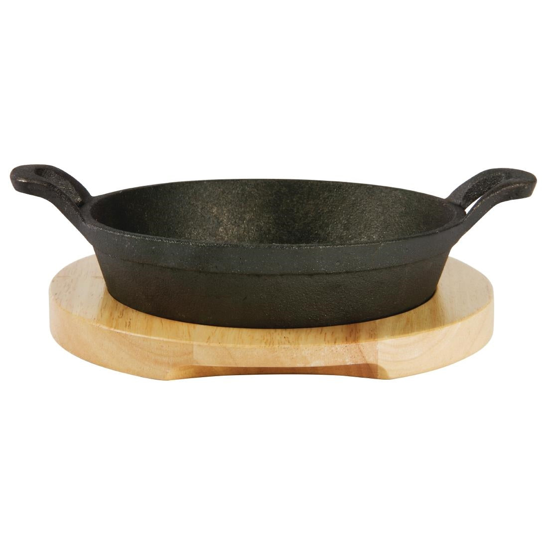 Olympia Round Cast Iron Eared Dish - GJ554
