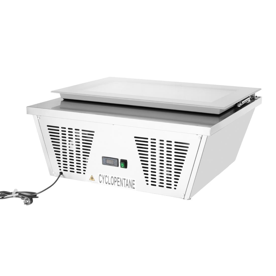 Polar G-Series Countertop Scoop Freezer - 4 x Napoli Pans - GK068-A