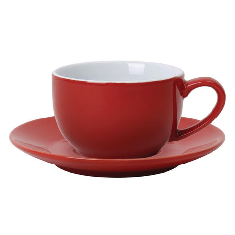 Olympia Cafe Coffee Cup Red - 230ml (Box 12) - GK073
