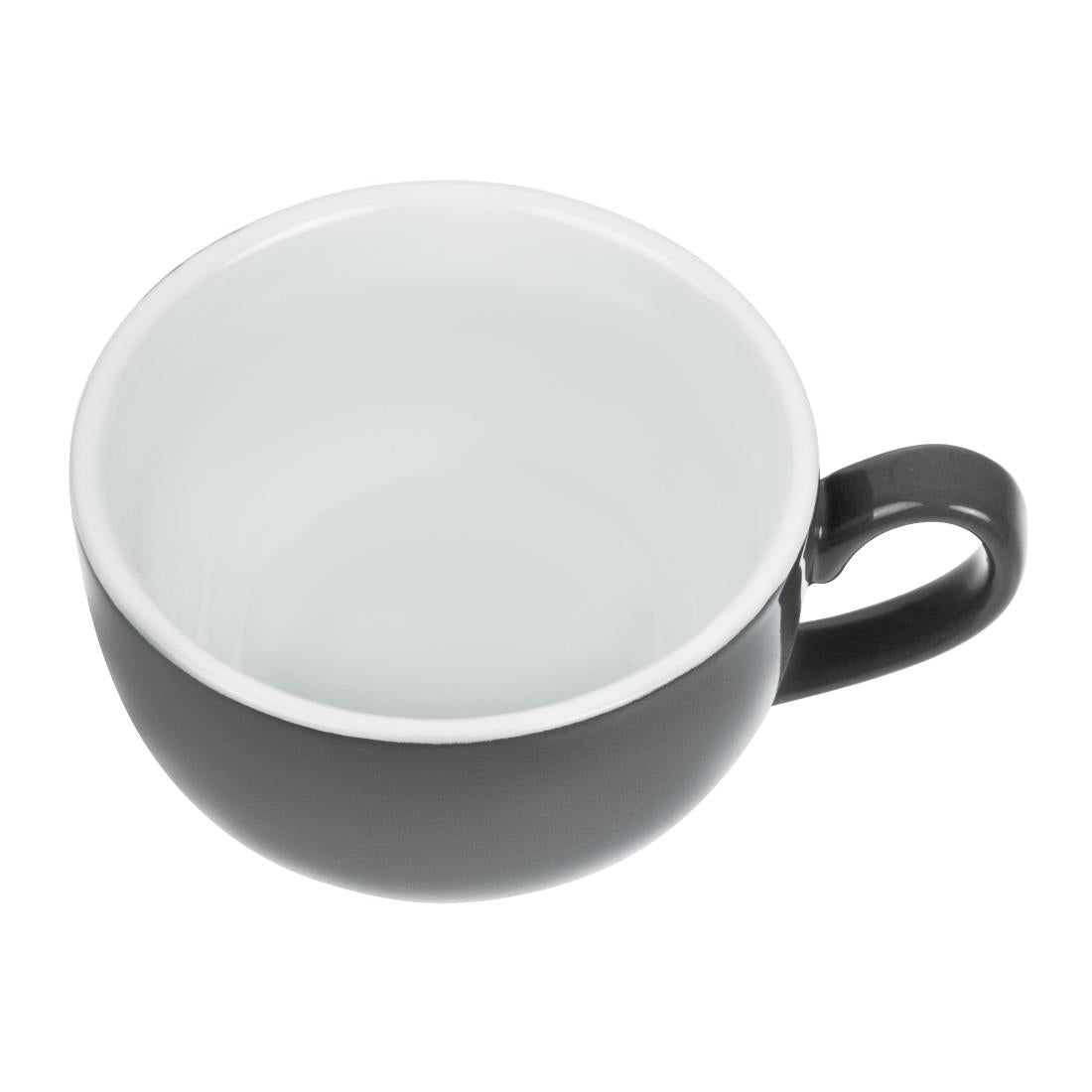 Olympia Cafe Coffee Cup Charcoal - 230ml (Box 12) - GK075