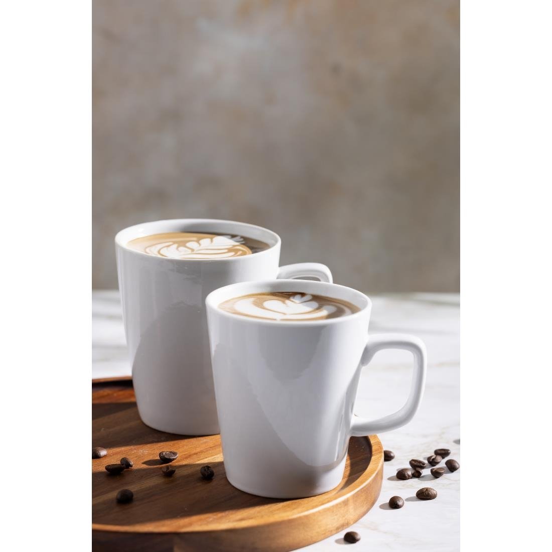 Olympia Athena Latte Mugs 397ml (Box 12) - GK812