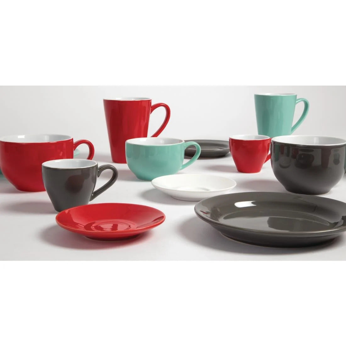 Olympia Cafe Coffee Cup Aqua - 230ml (Box 12) - GL460