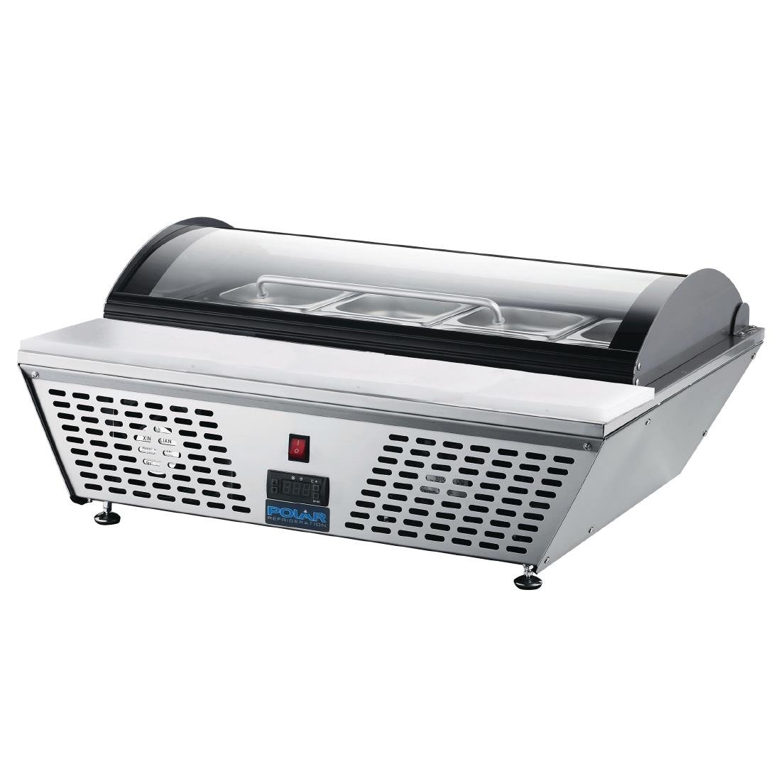 Polar G-Series Energy Efficient Countertop Prep Fridge 4x GN 1/3 - GP293-A