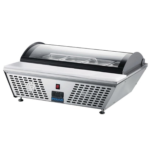 Polar G-Series Energy Efficient Countertop Prep Fridge 4x GN 1/3 - GP293-A