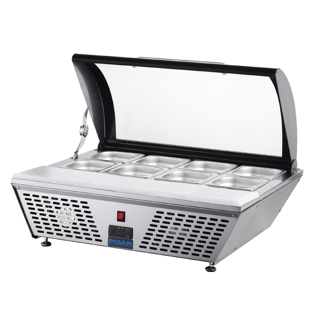 Polar G-Series Energy Efficient Countertop Prep Fridge 4x GN 1/3 - GP293-A