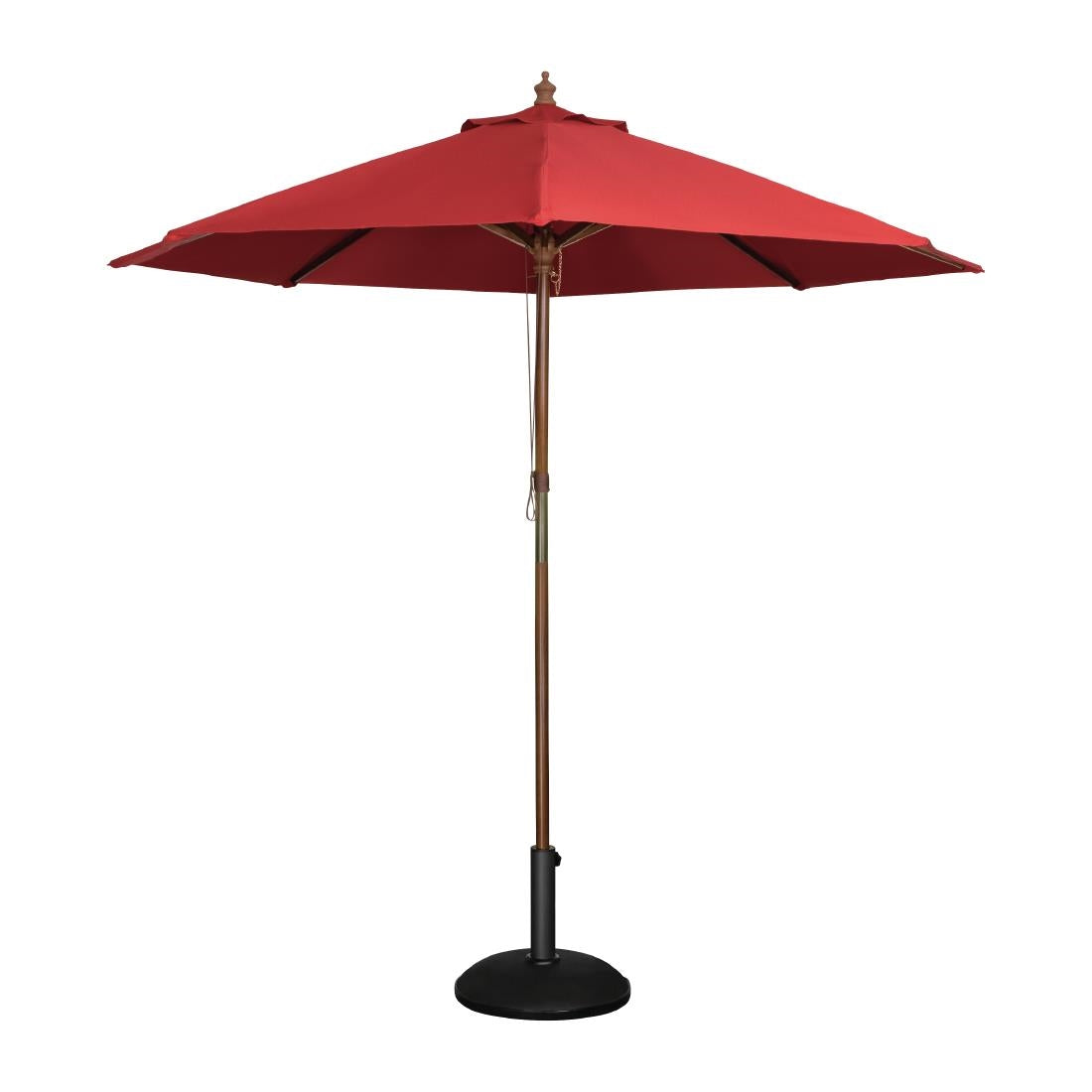 Bolero Round Umbrella 3m Diameter Red - GL305