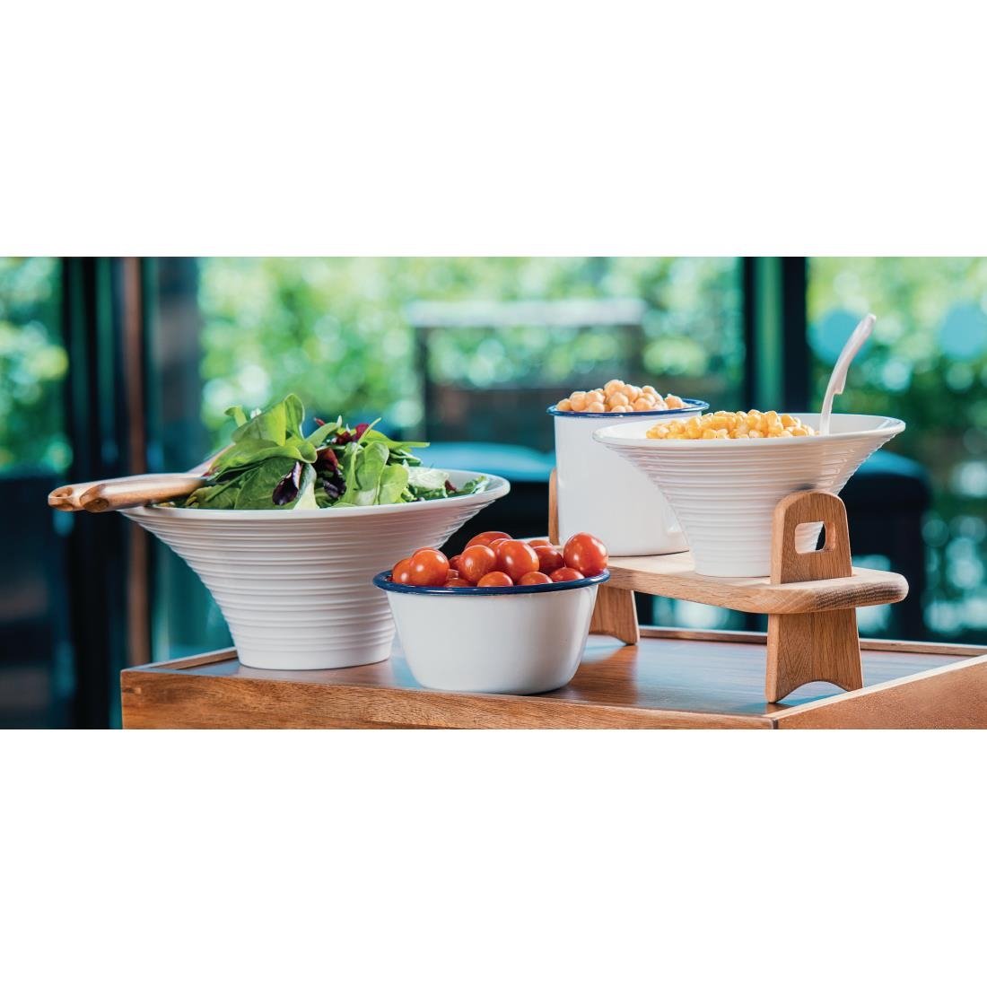 Olympia Large Enamel Soup Mug 670ml - DC398