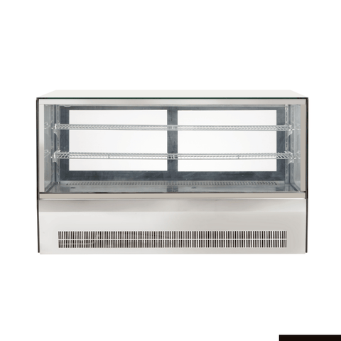 Bonvue Counter Top Square Glass Cold Food Display GN-1200RT