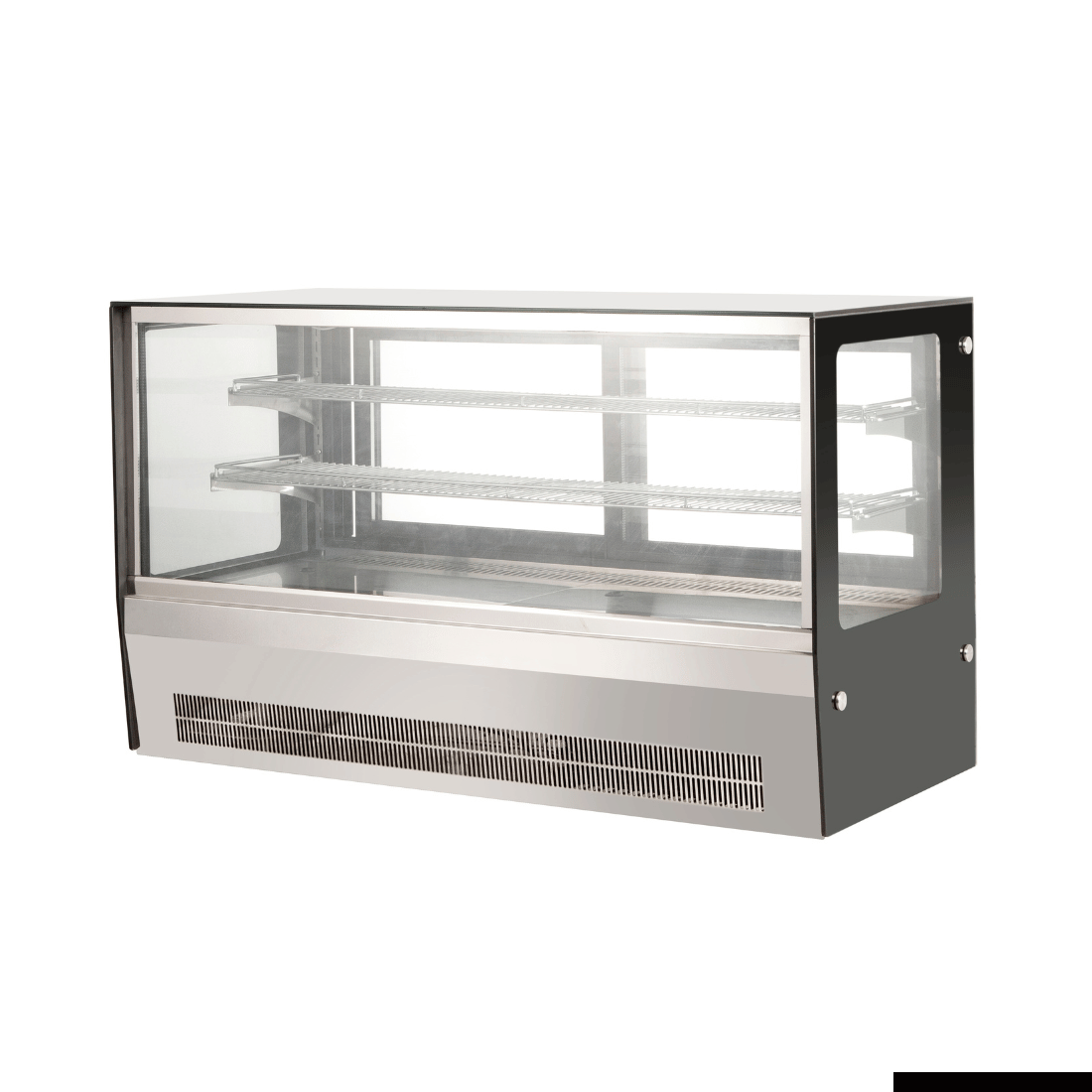 Bonvue Counter Top Square Glass Cold Food Display GN-1200RT