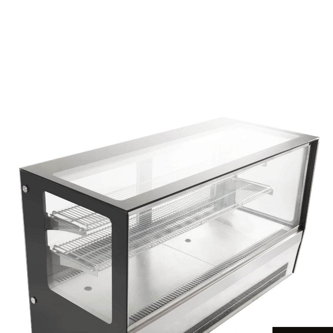 Bonvue Counter Top Square Glass Cold Food Display GN-1200RT