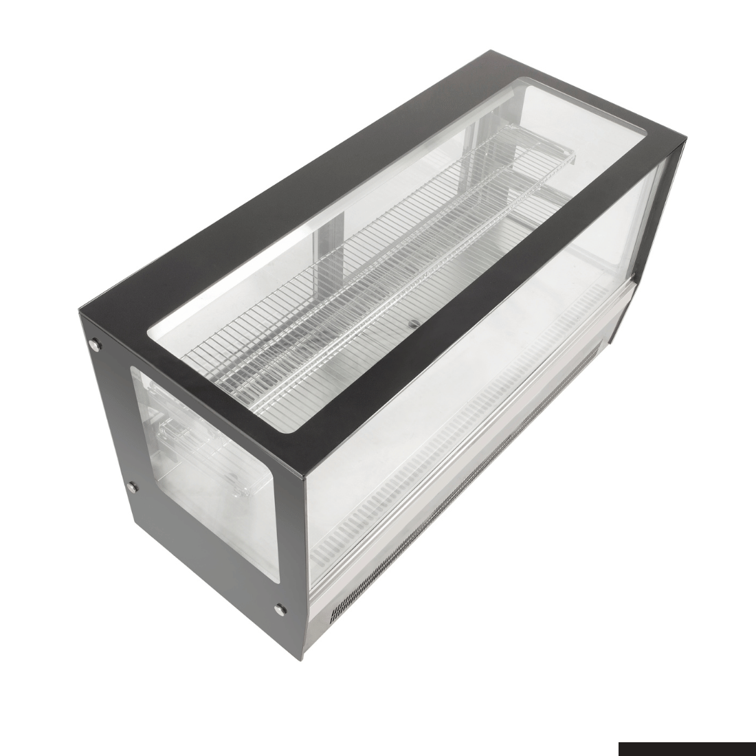 Bonvue Counter Top Square Glass Cold Food Display GN-1200RT