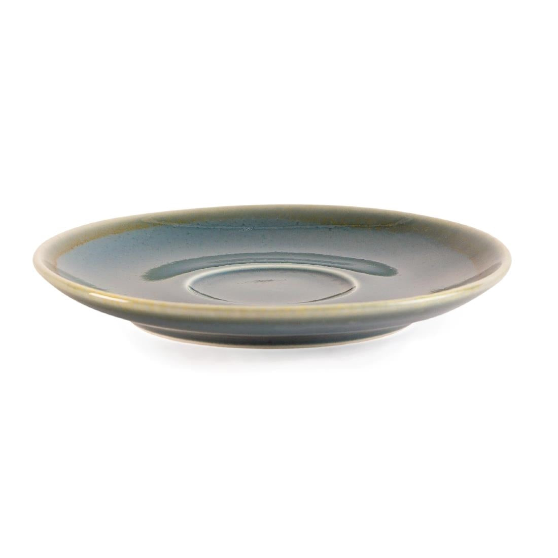 Olympia Kiln Cappuccino Saucer Ocean 140mm - GP347