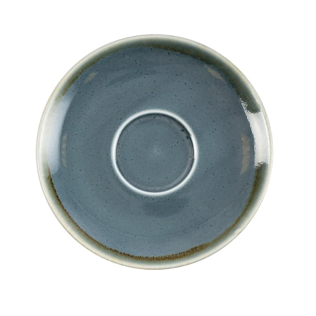 Olympia Kiln Cappuccino Saucer Ocean 160mm - GP349