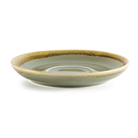Olympia Kiln Cappuccino Saucer Moss 160mm - GP481