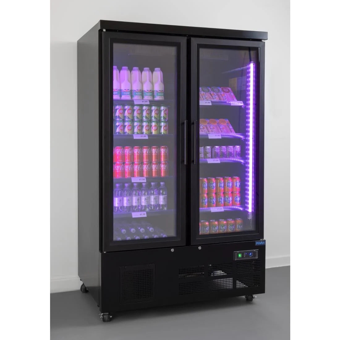 Polar G-Series Multideck Fridge with Double Doors - GP485-A