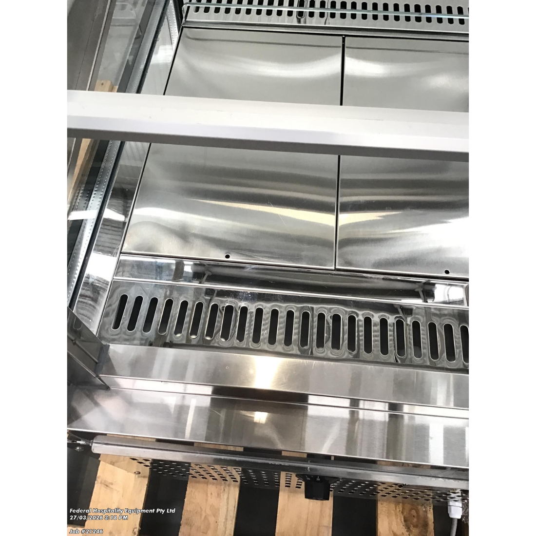 CLEARANCE - Bonvue Heated Display Cabinet - H-SF820V-NSW2177